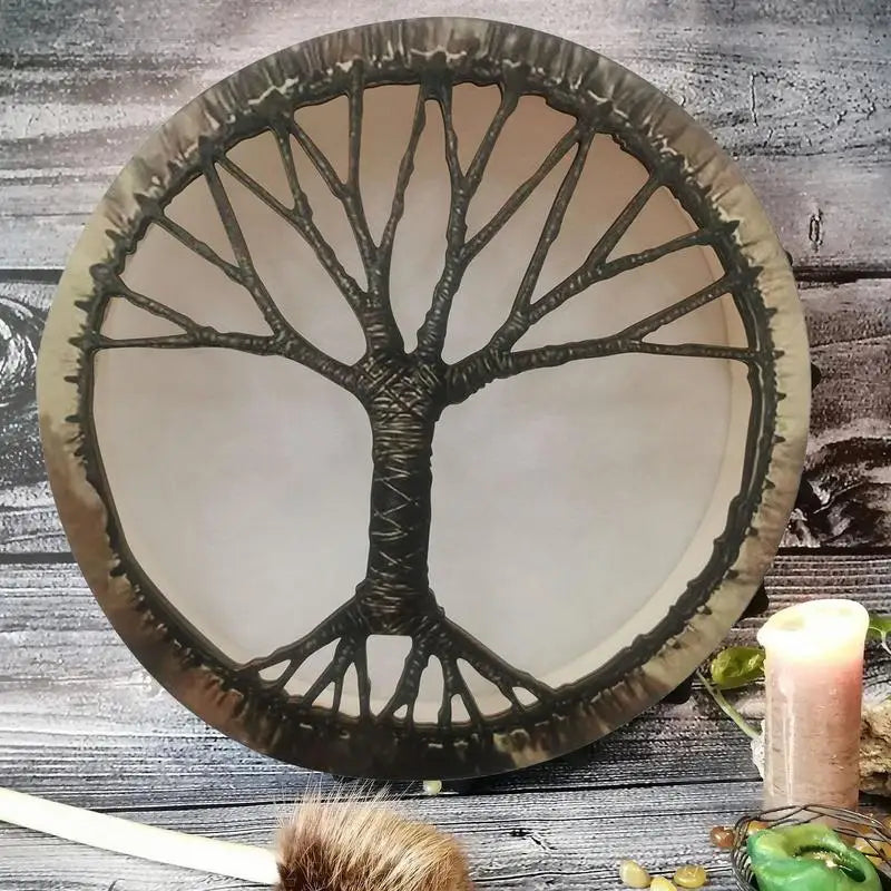 Shaman Drum Spiritual Instrument With Drum Stick Sound Healer