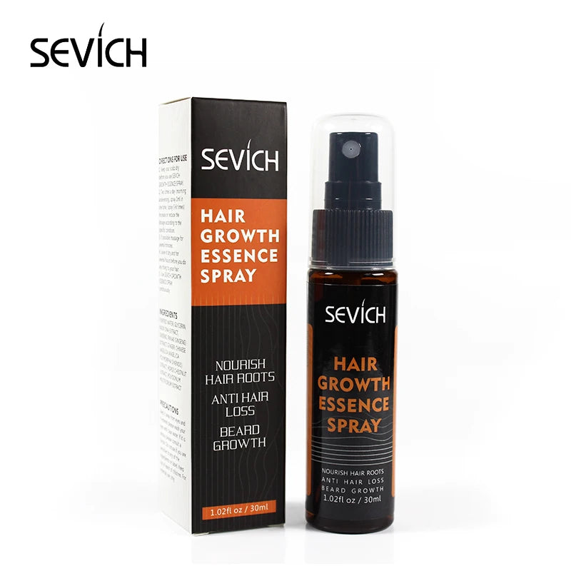 Sevich 2pcs/set Anti-Hair Loss Set 200ml Ginger Hair Loss Treatment Shampoo Natural 30ml Herbal Fast Hair Growth Spray Hair Care