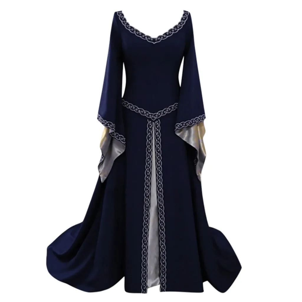 Medieval Palace Princess Dress Women Costumes Long Dress