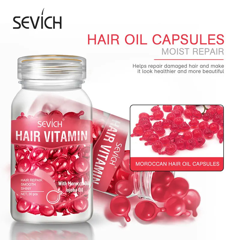 Sevich Hair Vitamin Keratin Complex Oil Capsule Set