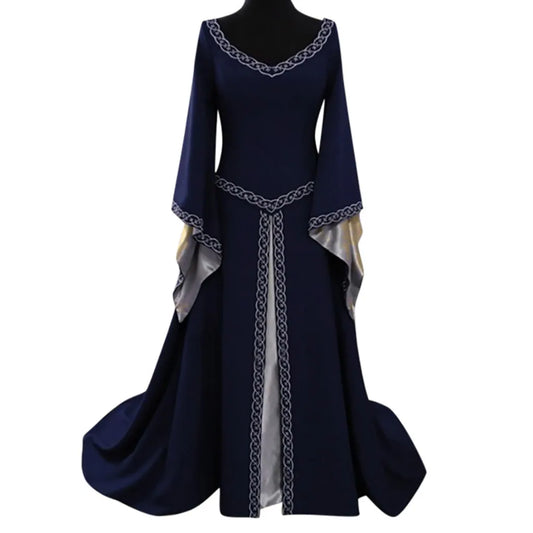 Medieval Palace Princess Dress Women Costumes Long Dress