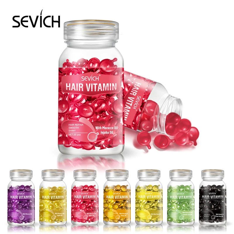 Sevich Hair Vitamin Keratin Complex Oil Capsule Set