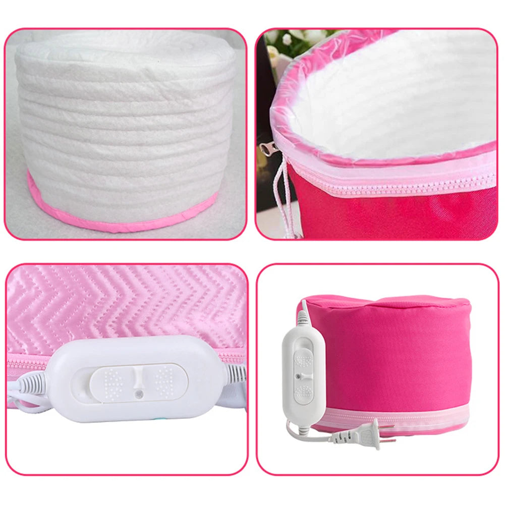 Adjustable Heating Hair Cap Steamer Nourishing Thermal Treatment