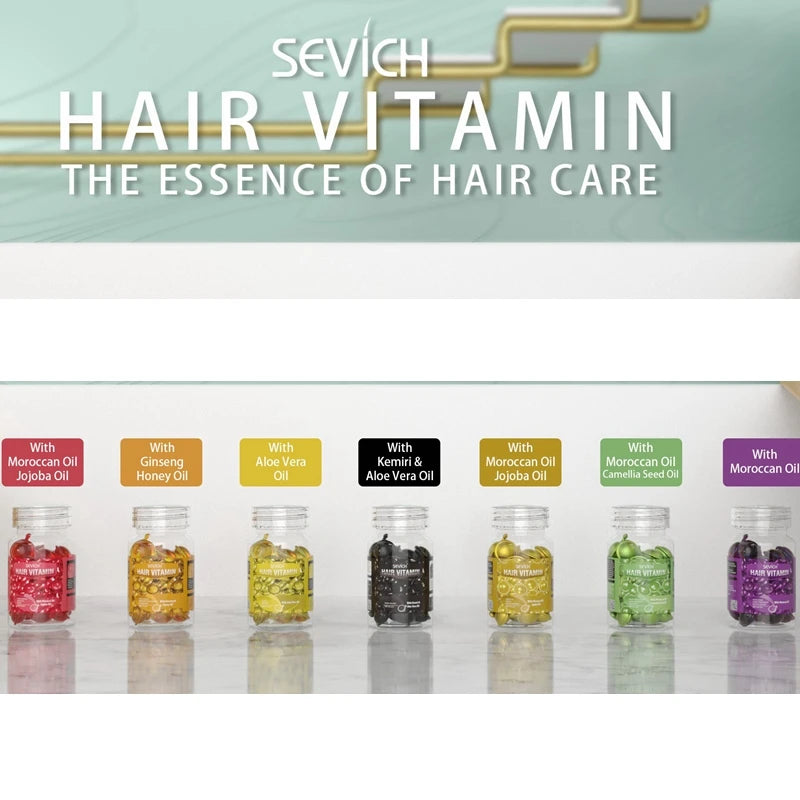 Sevich Hair Vitamin Keratin Complex Oil Capsule Set