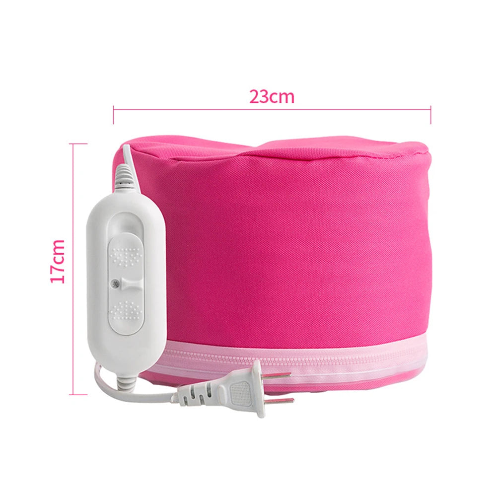 Adjustable Heating Hair Cap Steamer Nourishing Thermal Treatment