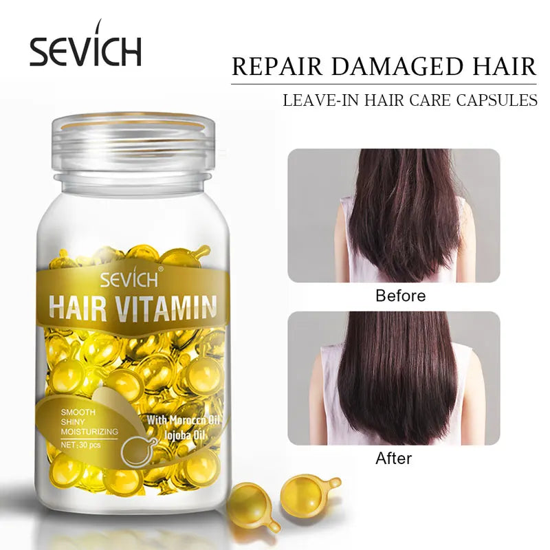 Sevich Hair Vitamin Keratin Complex Oil Capsule Set