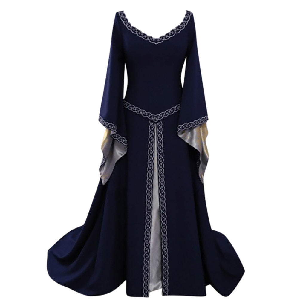 Medieval Palace Princess Dress Women Costumes Long Dress