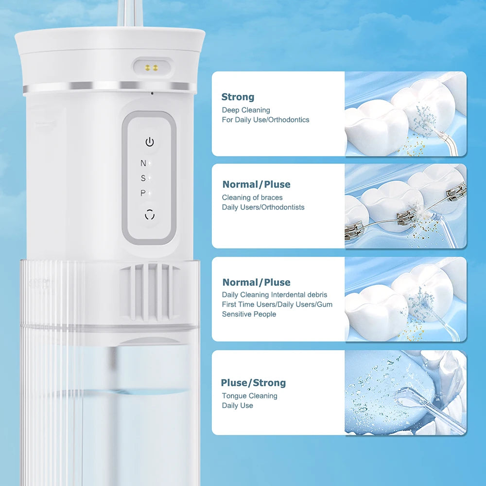 Cordless Water Flosser Portable Oral Irrigator