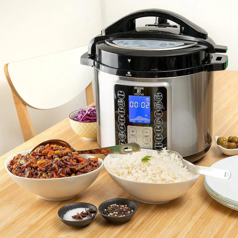 Electric Pressure Cooker with Large LED Display