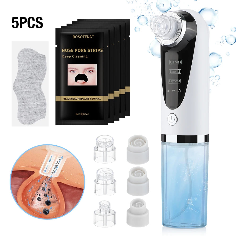 Blackhead Remover Micro Small Bubble Skincare Face Cleaner Machine