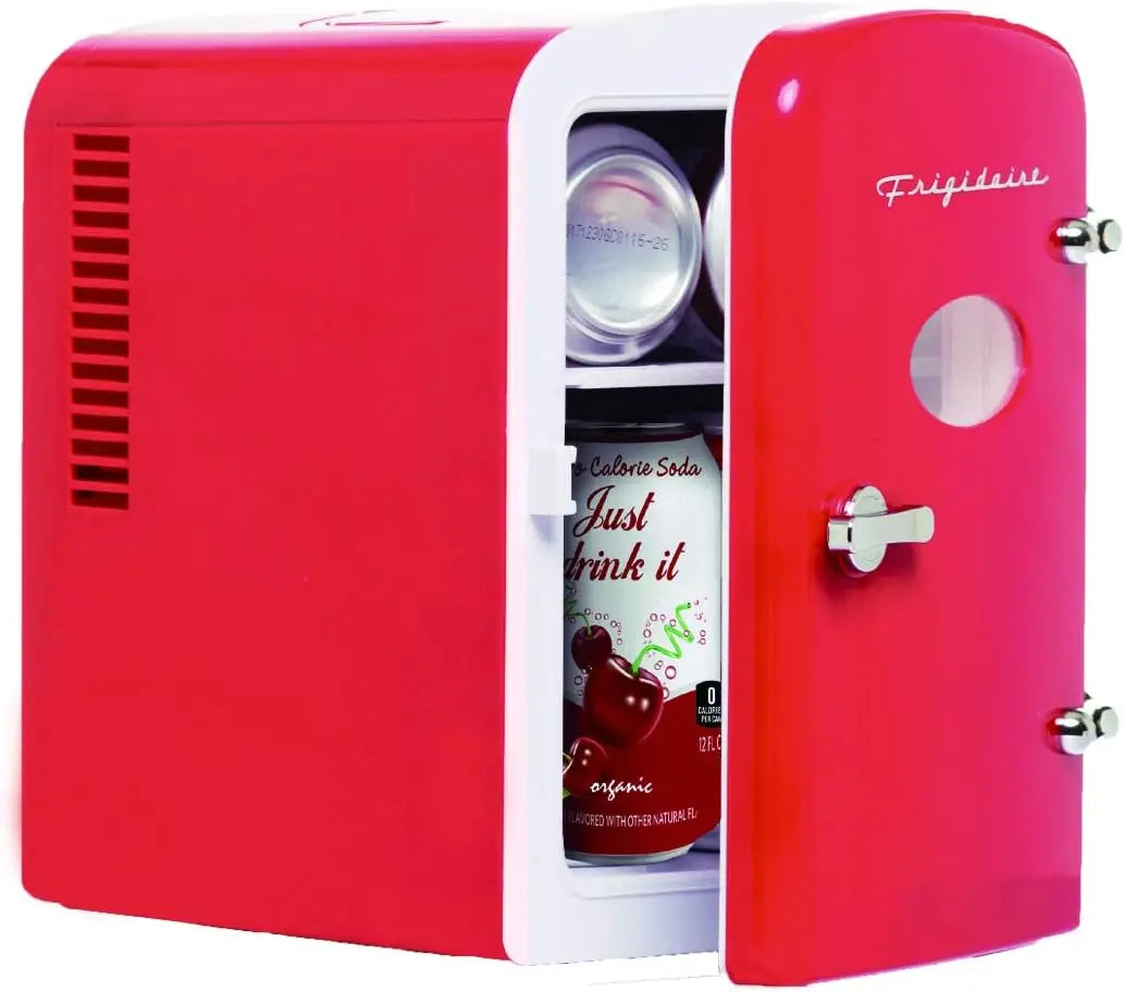 Frigidaire-RED Mini Portable Compact Personal Fridge Cooler