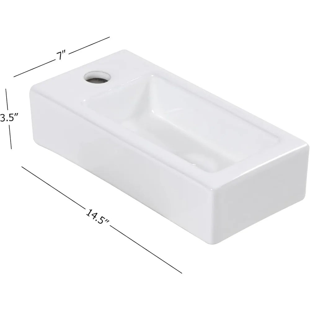 Bathroom Wall-hung Small Container Sink