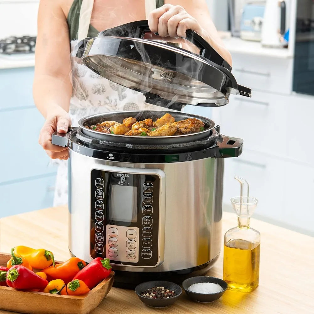 Electric Pressure Cooker with Large LED Display