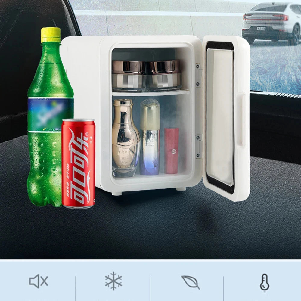 4L Mini Refrigerator US/EU Plug Electric Portable