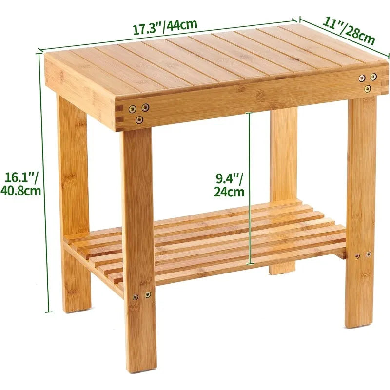 Bamboo Spa Bench