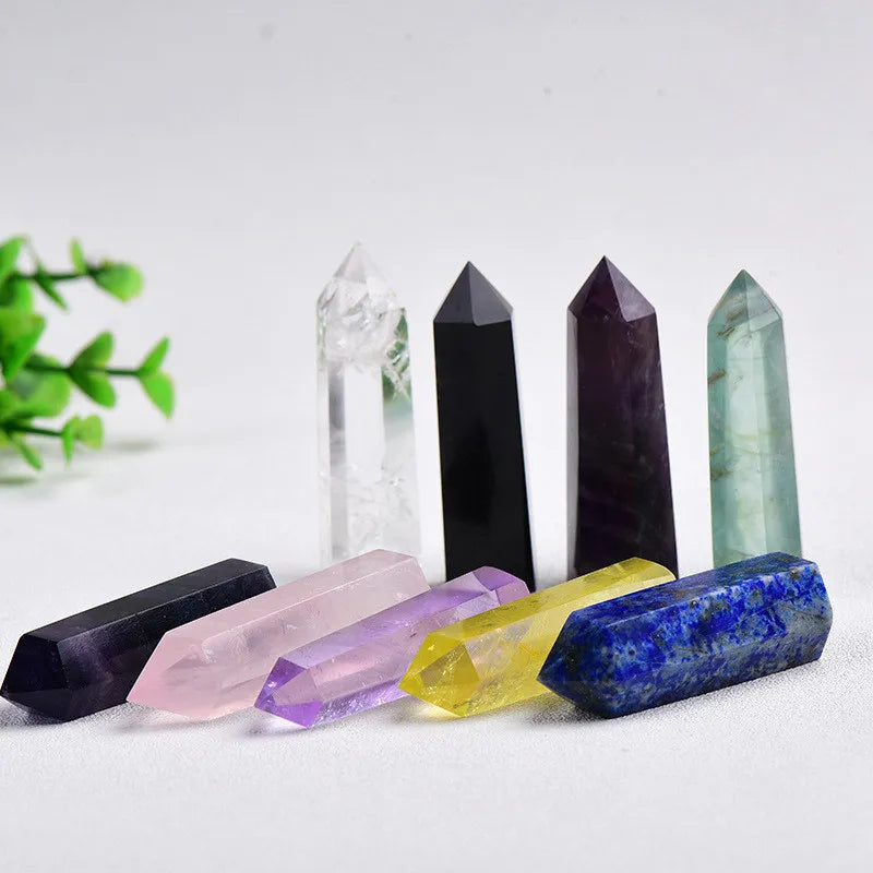 Natural Crystal Point Wand