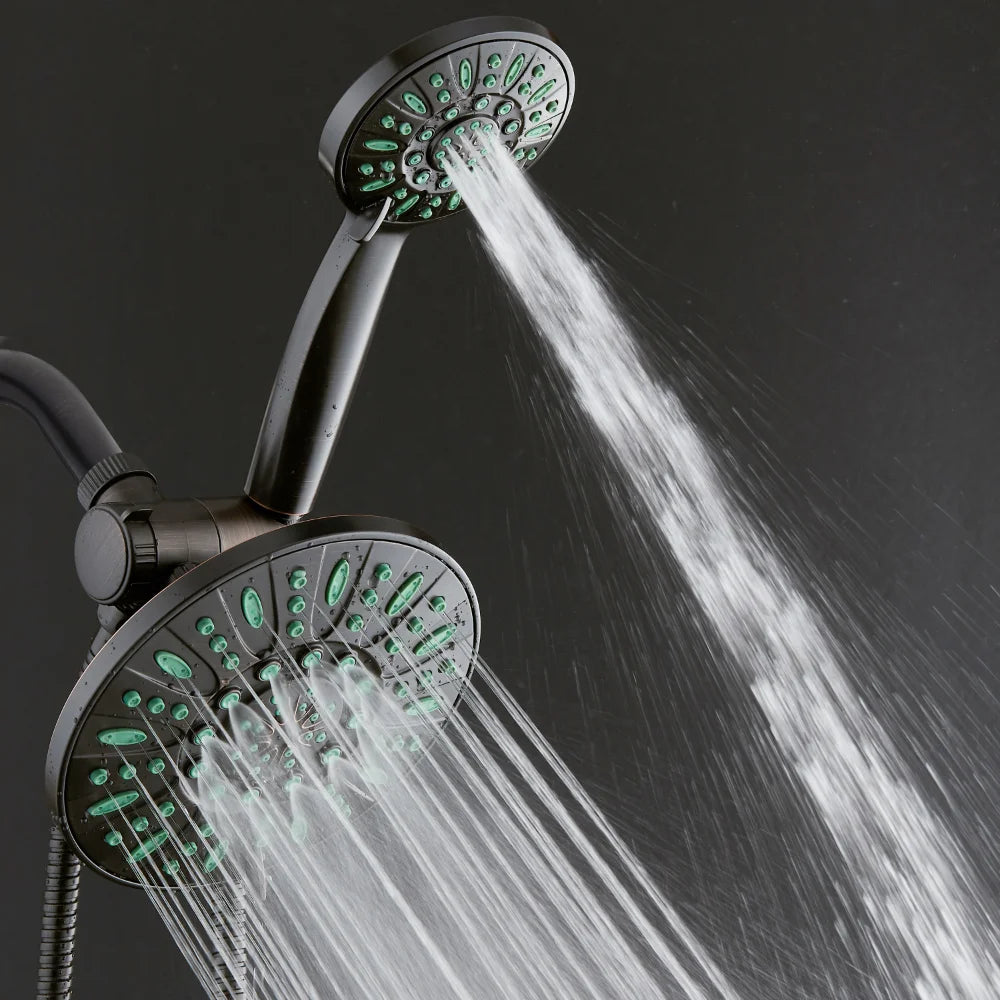 High-Pressure Luxury 48-Mode 7" Shower Head