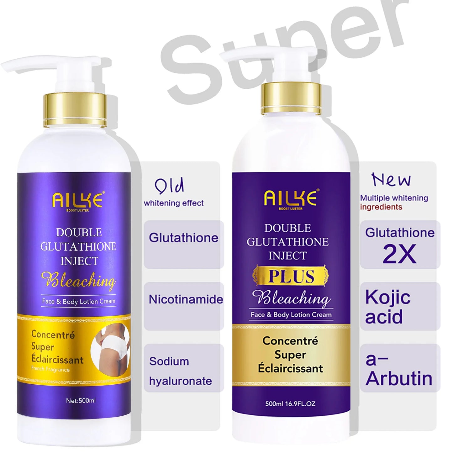 AILKE Skin Lightening Serum, Whitening Serum For All Skin Types