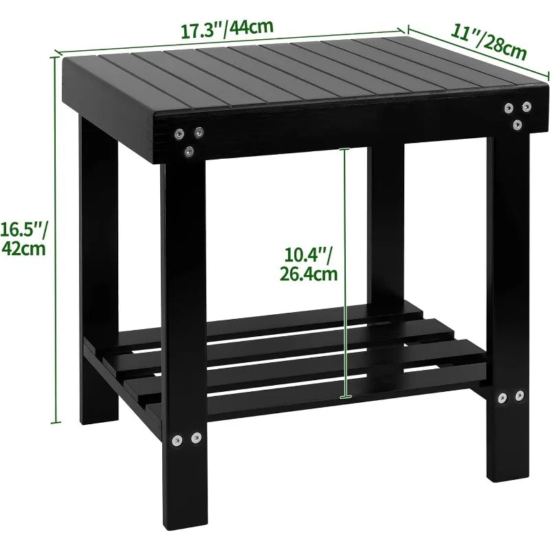 Bamboo Spa Bench