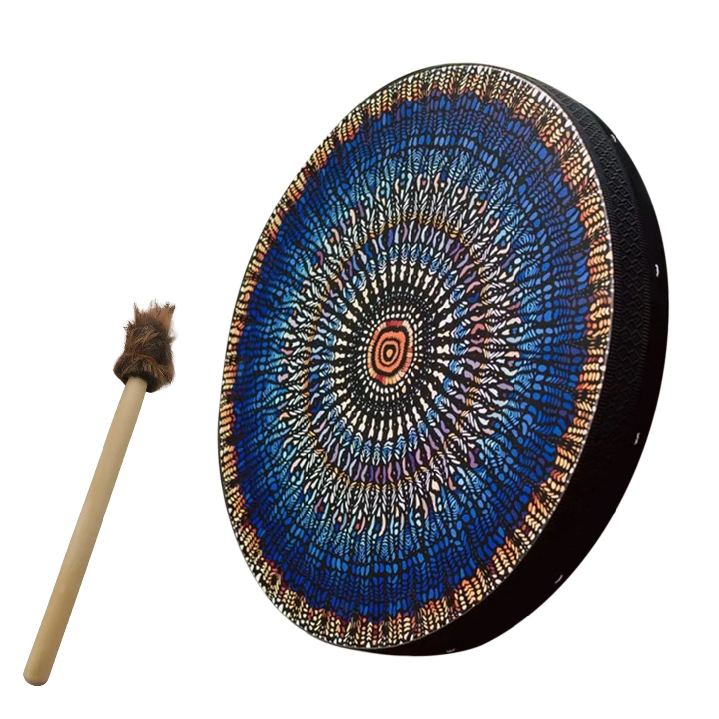 Shaman Drum Tree Of Life Ornament Wooden