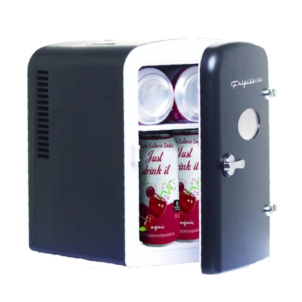 Retro 6 Can Mini Beverage/Skincare Cooler